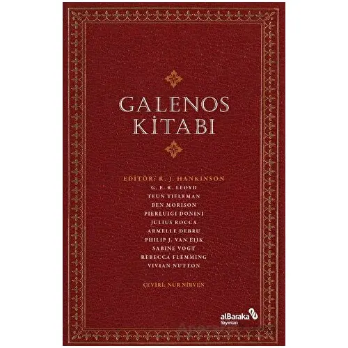 Galenos Kitabı - R. J. Hankinson - Albaraka Yayınları