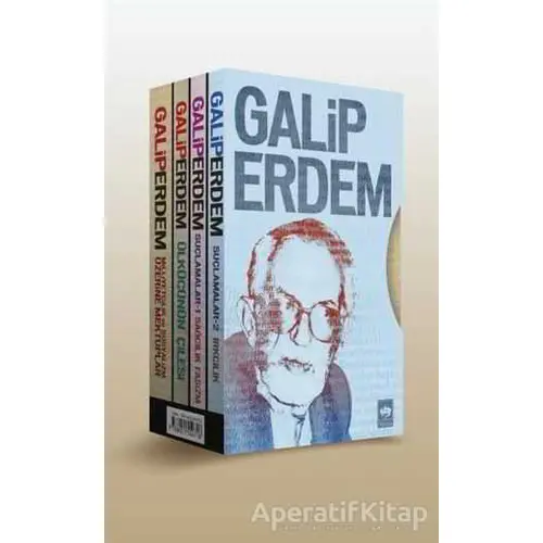 Galip Erdem Seti (4 Kitap Set) - Galip Erdem - Ötüken Neşriyat