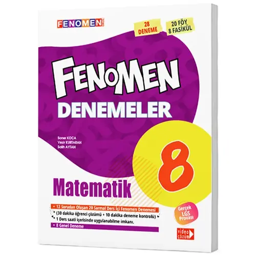 Gama 8. Sınıf Matematik Fenomen 28 Genel Deneme