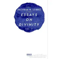 Essays On Divinity Vol. 2 - Gottfried W. Leibniz - Gece Kitaplığı