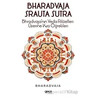 Bhradvaja Srauta Sutra - Bharadvaja - Gece Kitaplığı