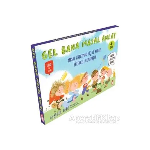 Gel Bana Masal Anlat Set (4 Kitap) - Ayşegül Dede - Timaş Çocuk