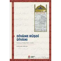 Divane Rüşdi Divanı - Yasin Şen - DBY Yayınları