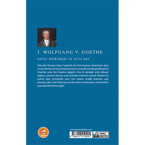 Genç Werter in Acıları - Goethe - Biom (Dünya Klasikleri)