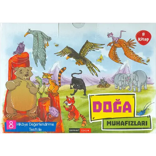 Doğa Muhafızları - 8 Kitap Takım Kutulu - Tuna Duran - Gendaş Çocuk