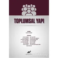 Toplumsal Yapı - Seda Efe - Paradigma Akademi Yayınları