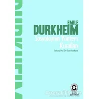 Sosyolojinin Yöntem Kuralları - Emile Durkheim - Cem Yayınevi