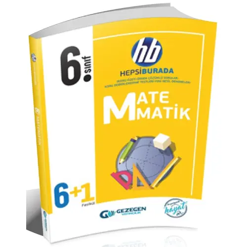 Gezegen 6. Sınıf Matematik 6 + 1 Fasikül