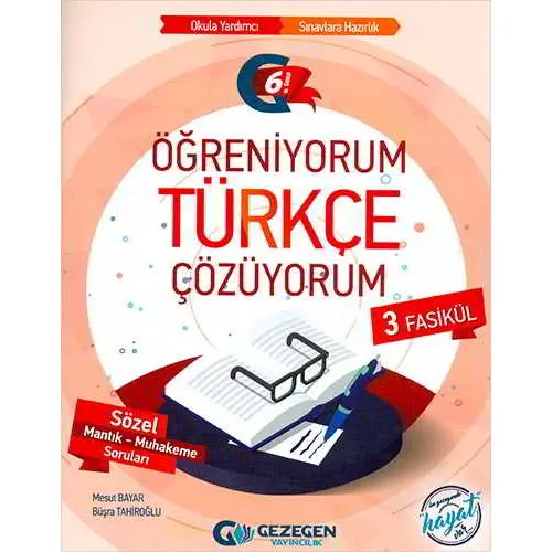 Gezegen 6.Sınıf Türkçe Öğreniyorum Çözüyorum