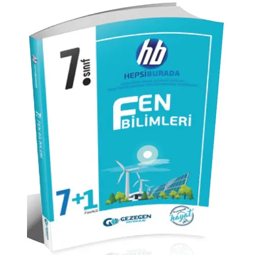 Gezegen 7. Sınıf Fen Bilimleri 7 + 1 Fasikül