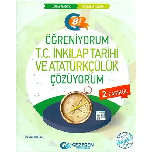 Gezegen 8.Sınıf İnkılap Tarihi Öğreniyorum Çözüyorum