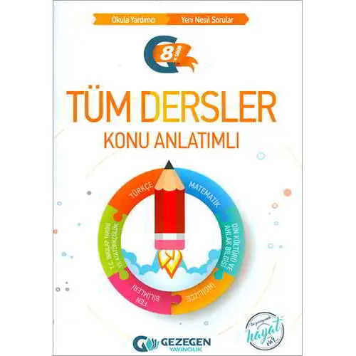 Gezegen 8.Sınıf Tüm Dersler Konu Anlatımlı