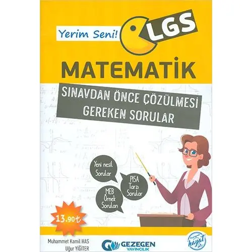 Gezegen LGS Matematik Sınavdan Önce Çözülmesi Gereken Sorular