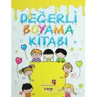 Değerli Boyama Kitabı - Saygı - Neriman Karatekin - EDAM