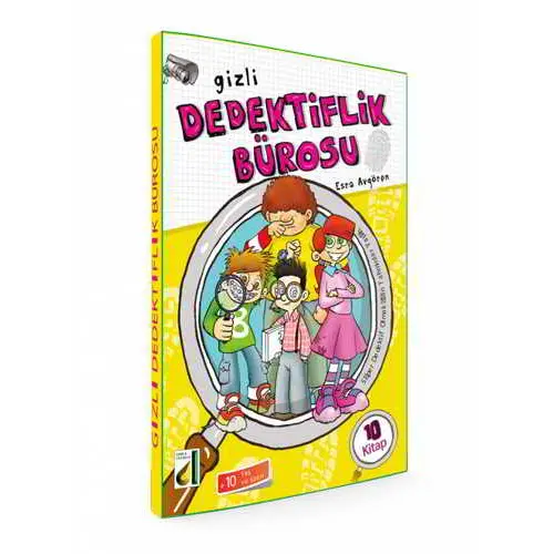 Gizli Dedektiflik Bürosu (10 Kitap Takım) - Esra Avgören - Damla Yayınevi