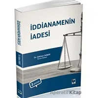 İddianamenin İadesi - Gökhan Taneri - Adalet Yayınevi