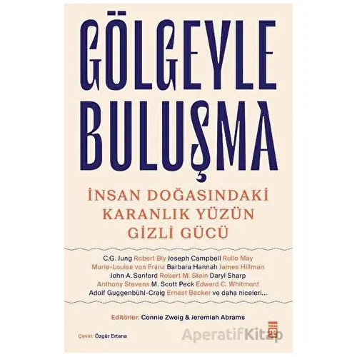 Gölgeyle Buluşma ve İnsan Doğasındaki Karanlık Yüzün Gizli Gücü - Connie Zweig - Timaş Yayınları