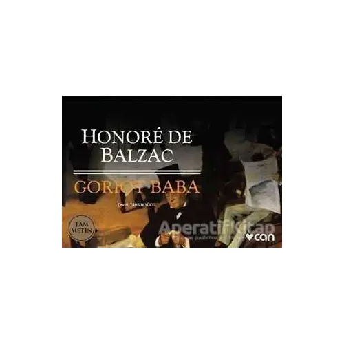 Goriot Baba (Mini Kitap) - Honore de Balzac - Can Yayınları