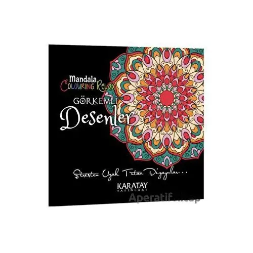 Görkemli Desenler - Mandala - Kolektif - Karatay Yayınları