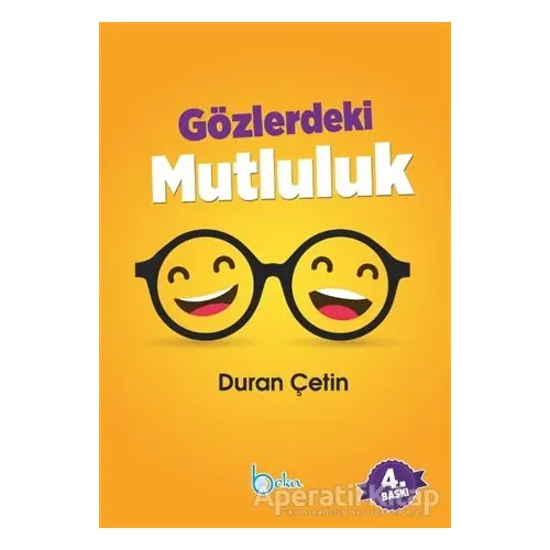 Gözlerdeki Mutluluk - Duran Çetin - Beka Yayınları