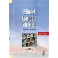 Bilimsel Araştırma Süreçleri - Mustafa Karadedeli - Grafiker Yayınları