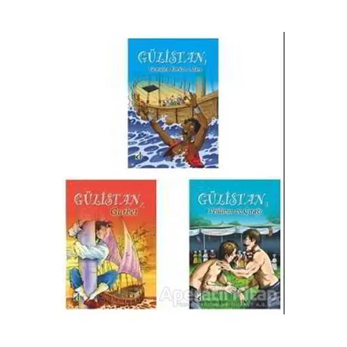 Gülistan (3 Kitap Takım) - Şirazlı Şeyh Sadi - Damla Yayınevi