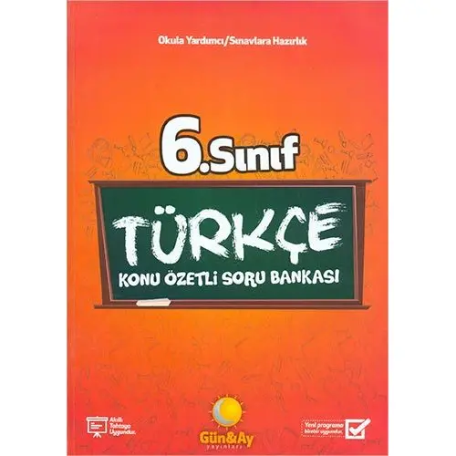 GünAy 6.Sınıf Türkçe Konu Özetli Soru Bankası