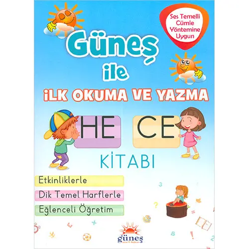 Güneş İle İlk Okuma ve Yazma Hece Kitabı