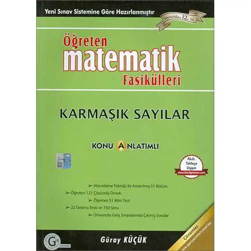 Gür Karmaşık Sayılar Öğreten Matematik Fasikülleri