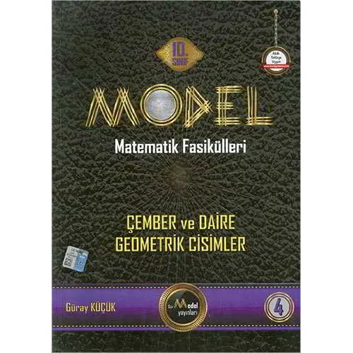 Gür Model 10.Sınıf Matematik Çember ve Daire, Geometrik Cisimler Fasikülü-4