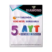 Gür ÖSYM Tarzında Yeni Nesil Sorularla Diamond 5’li AYT Deneme Sınavı