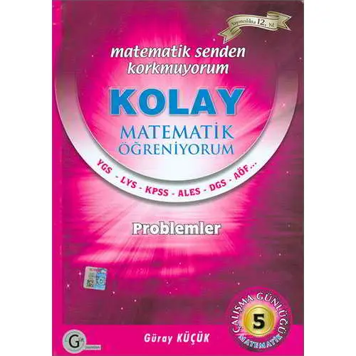 Gür Yayınları Kolay Matematik Öğreniyorum 5