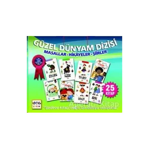 Güzel Dünyam Dizisi - 25 Kitap Takım - Nar Yayınları