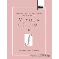 Basılı Parmak Yöntemi İle Başlangıç Viyola Eğitimi 1.1