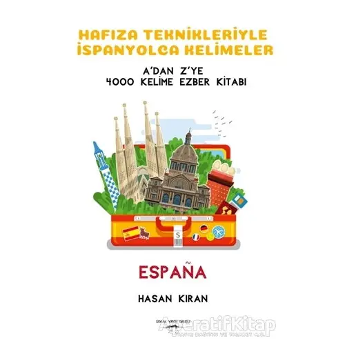 Hafıza Teknikleriyle İspanyolca Kelimeler - Hasan Kıran - Sokak Kitapları Yayınları