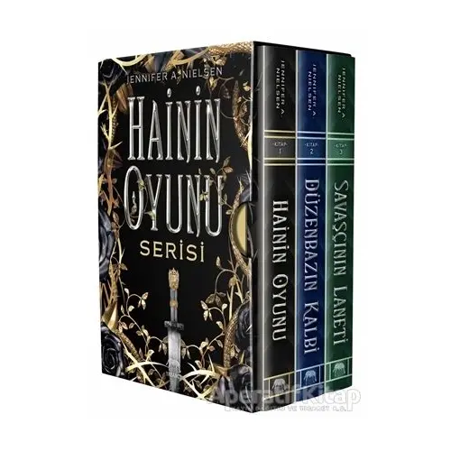 Hainin Oyunu Serisi Kutulu Set (3 Kitap Takım) - Jennifer A. Nielsen - Yabancı Yayınları