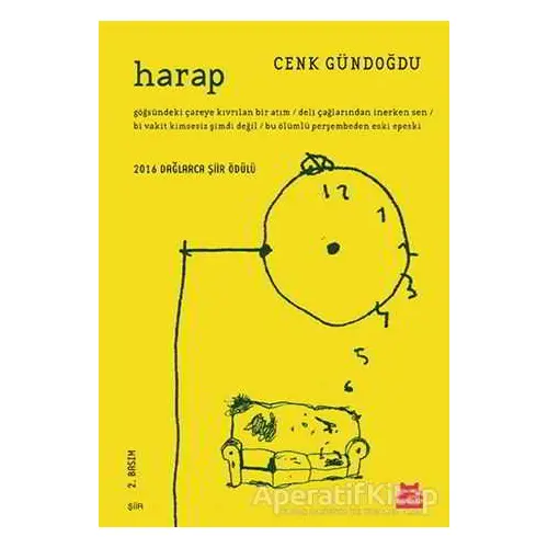 Harap - Cenk Gündoğdu - Kırmızı Kedi Yayınevi