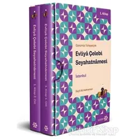 Evliya Çelebi Seyahatnamesi İstanbul 1. Kitap (2 Cilt Kutulu) - Evliya Çelebi - Yeditepe Yayınevi