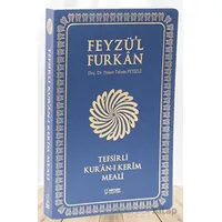 Feyzül Furkan Tefsirli Kuran-ı Kerim Meali (Büyük Boy - Tefsirli Meal - İNCE CİLT) LACİVERT