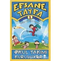 Okul Takımı Kuruluyor - Efsane Tayfa 1 - İrfan Gürkan Çelebi - Mavi Kirpi Yayınları