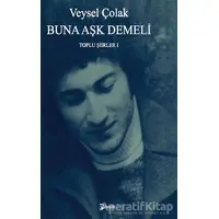 Buna Aşk Demeli - Veysel Çolak - Hayal Yayınları