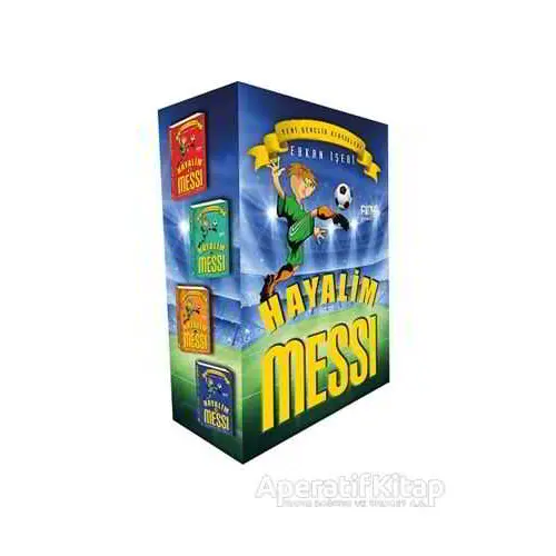 Hayalim Messi (4 Kitap Set) - Erkan İşeri - Pinus Kitap