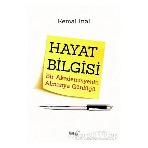 Hayat Bilgisi - Kemal İnal - Sınırsız Kitap