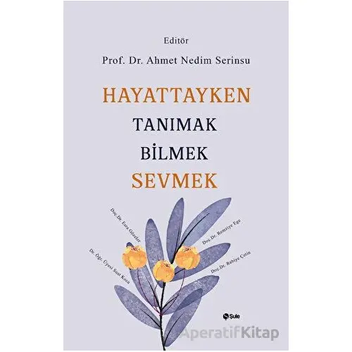 Hayattayken Tanımak Bilmek Sevmek - Ahmet Nedim Serinsu - Şule Yayınları