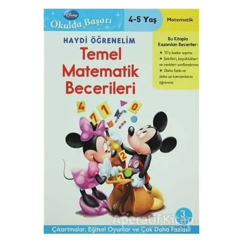 Haydi Öğrenelim - Temel Matematik Becerileri 12 - Kolektif - Doğan Egmont Yayıncılık