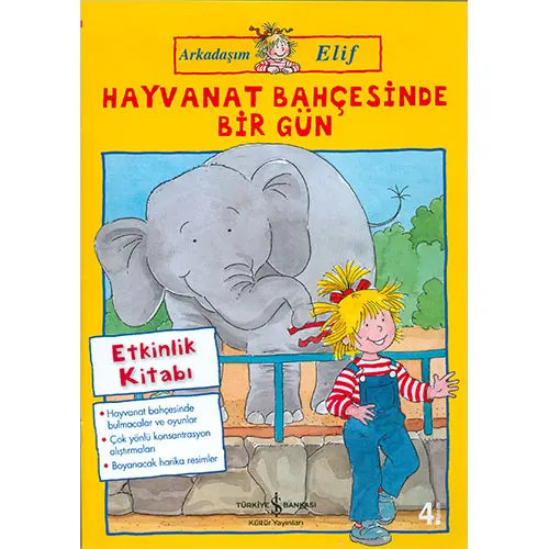 Hayvanat Bahçesinde Bir Gün - Hanna Sörensen - İş Bankası Kültür Yayınları