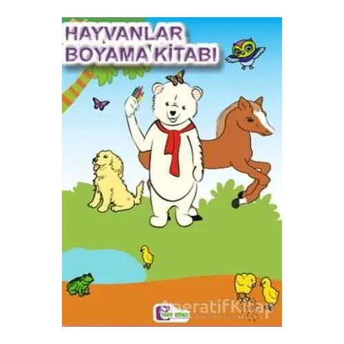 Hayvanlar Boyama Kitabı - Mor Elma Yayıncılık