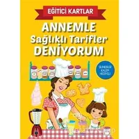 Annemle Sağlıklı Tarifler Deniyorum - Eğitici Kartlar - Ivan Nikolov Ivanov - Teleskop Popüler Bilim