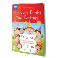 Standart Renkli Yazı Defteri Ema Kitap