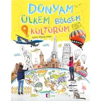 Dünyam Ülkem Bölgem Kültürüm Eğitici Etkinlik Kitabı - Mor Elma